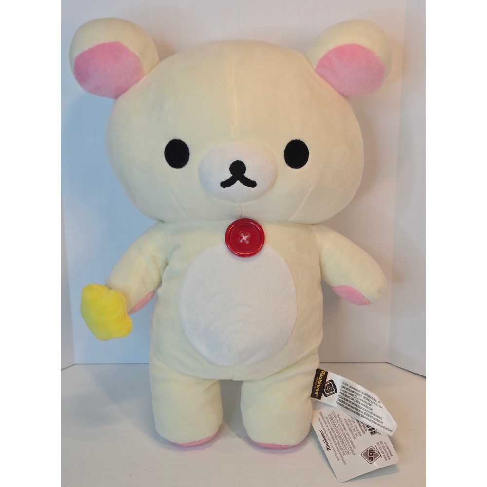 New San X Rilakkuma Korilakkuma Plush Doll with Star from Japan 14"
